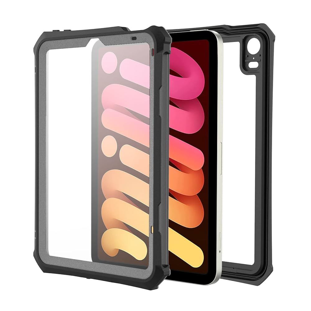 Amazon.co.jp: ipad mini7/mini6 防水ケースカバー2021第6世代
